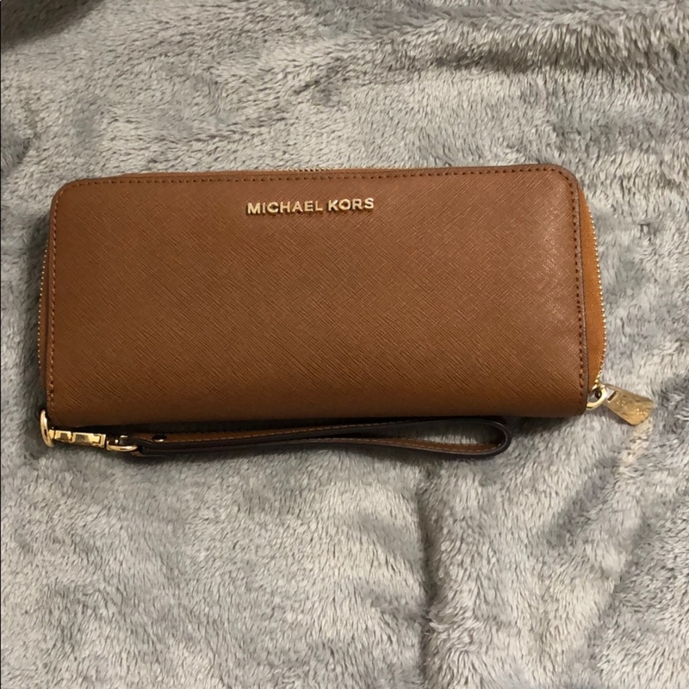 Michael Kors brown wallet